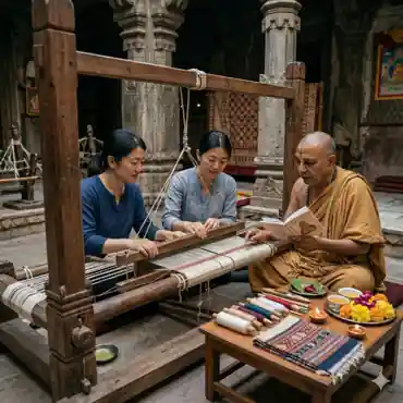 Traditional Gaya Textile Weaving