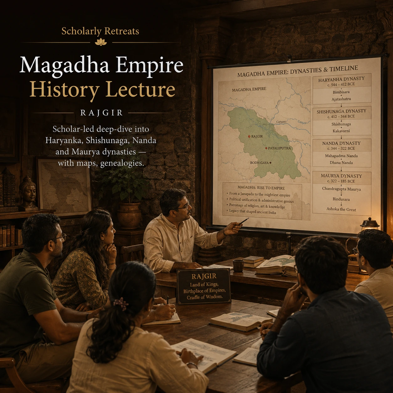 Magadha Empire History Lecture
