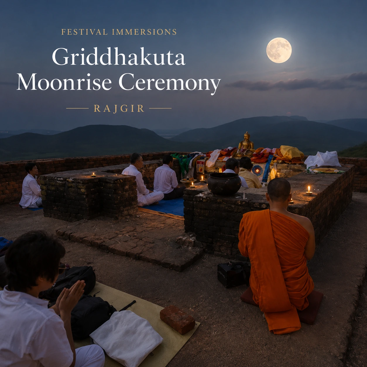Griddhakuta Moonrise Ceremony