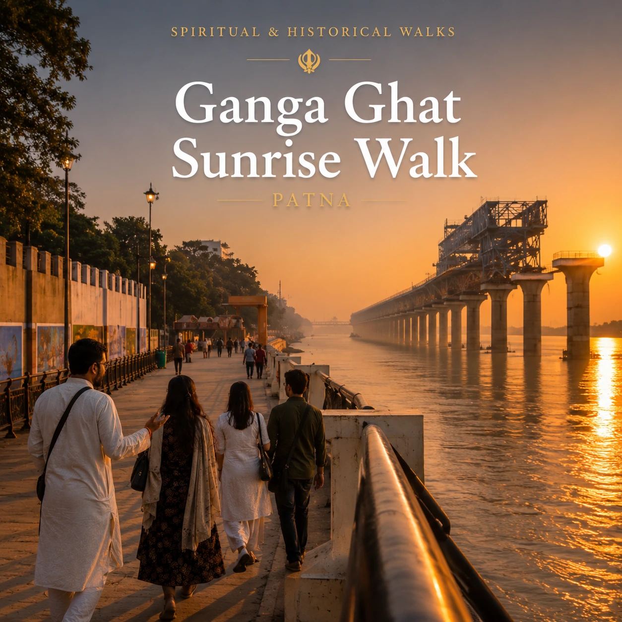 Ganga Ghat Sunrise Walk