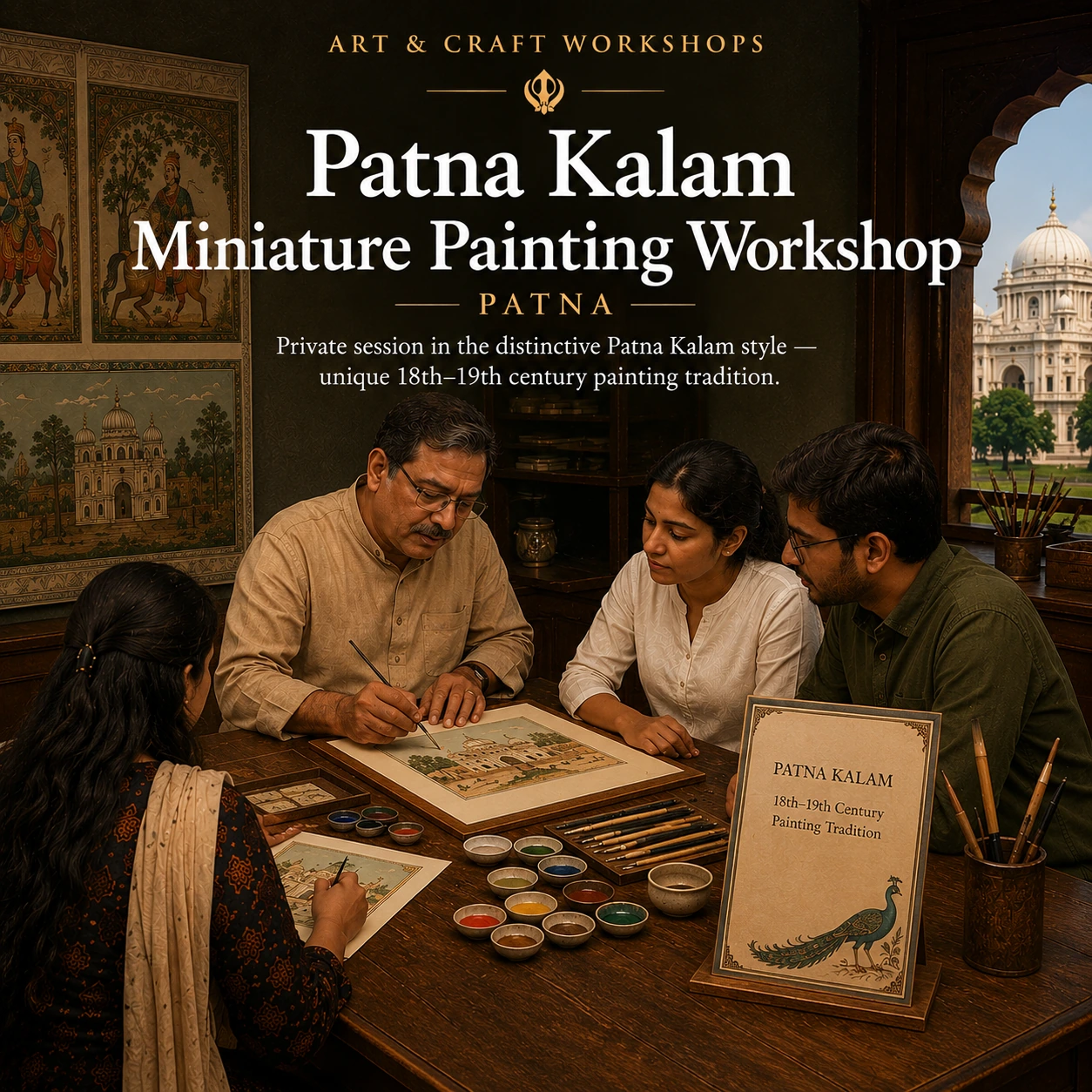 Patna Kalam Miniature Painting Workshop